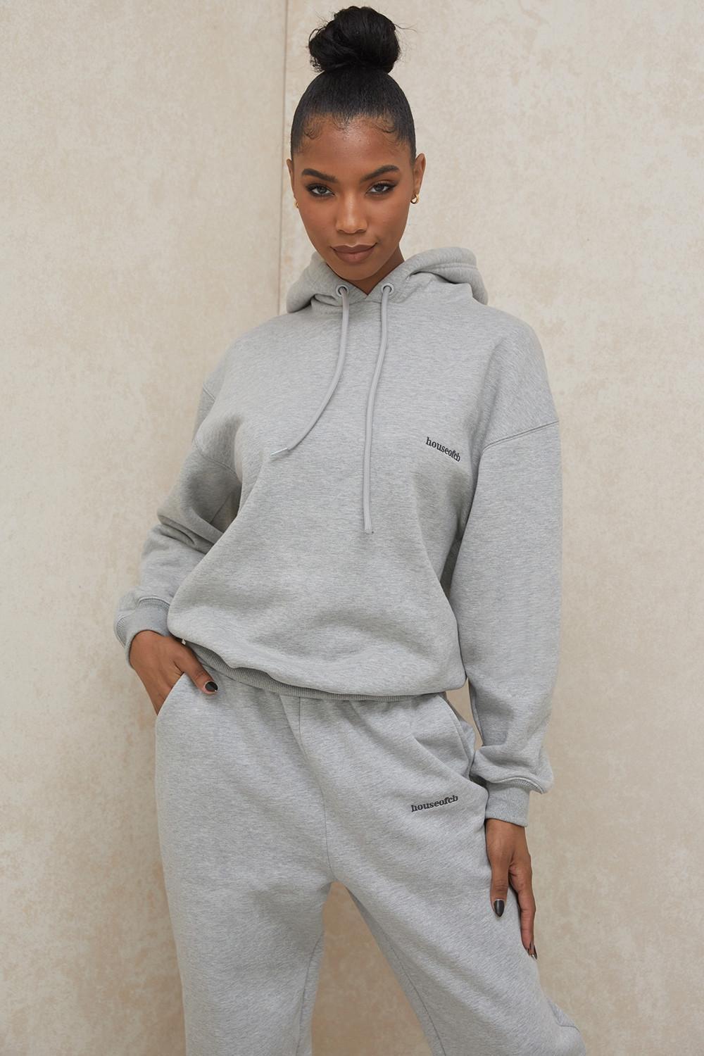 Halo Grey Oversized Hoodie Product Image