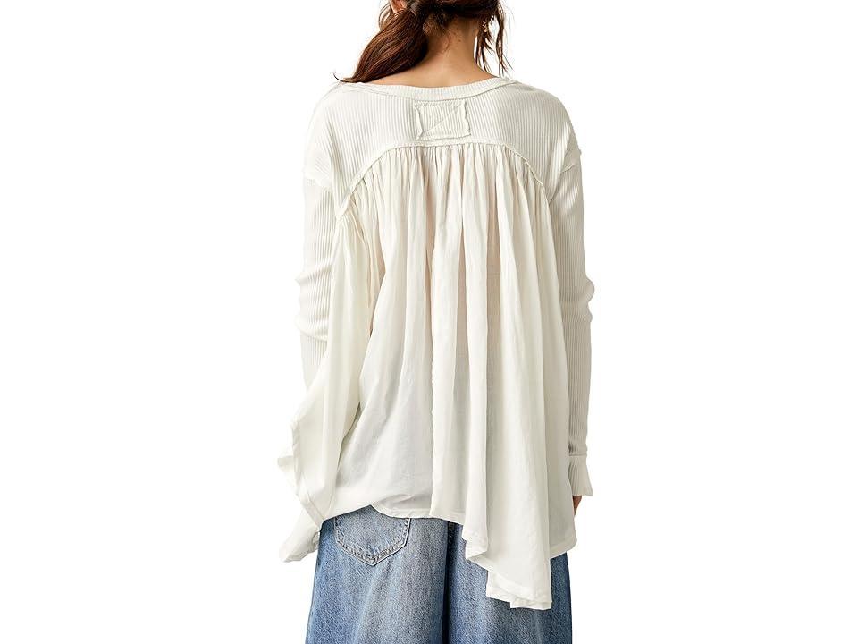 Free People Lyrical Tunic (Ivory) Women's Clothing Product Image