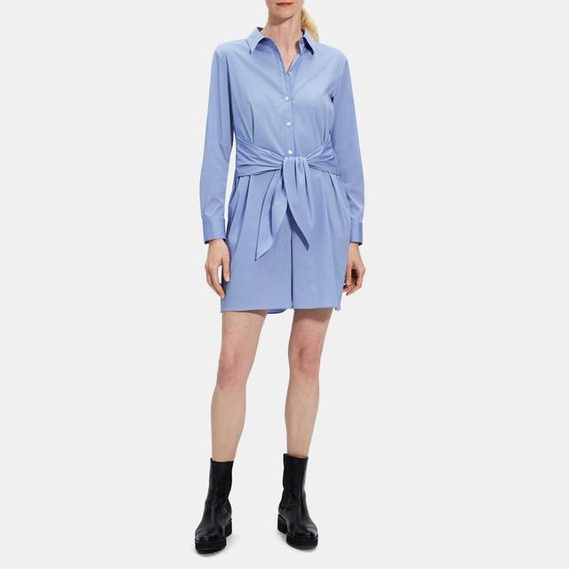 TIE WAIST ROMPER Product Image