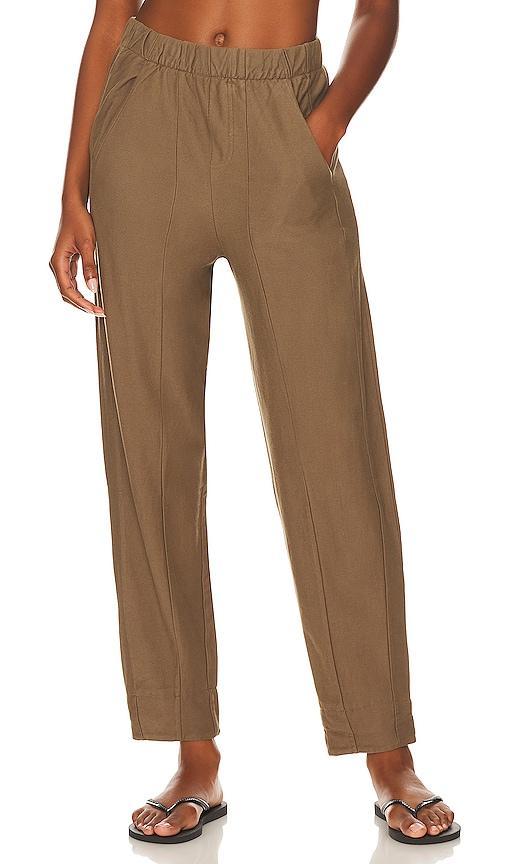 Wide Leg Cropped Pant Product Image