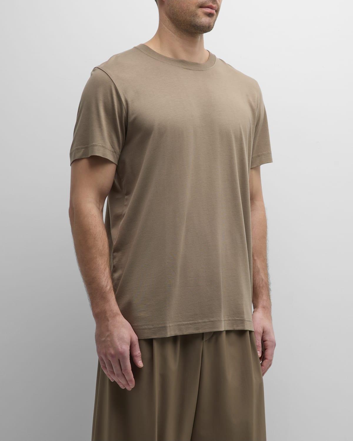 Mens Midweight Lyocell-Cotton T-Shirt Product Image