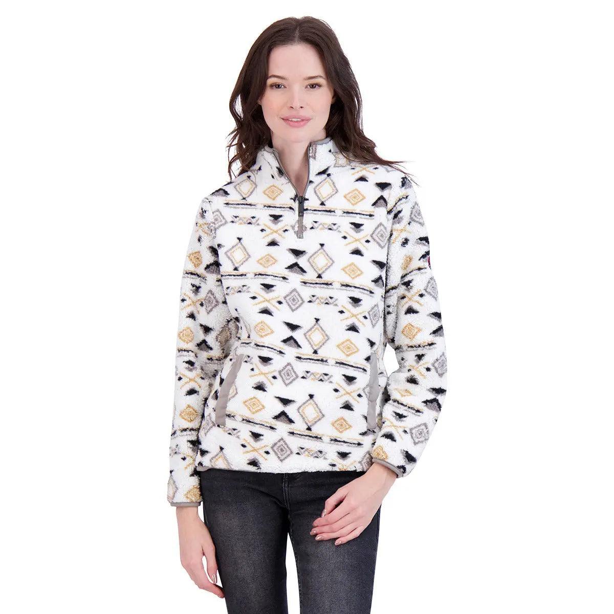 Canada Weather Gear Women's Full Zip Printed Sherpa Jacket Product Image