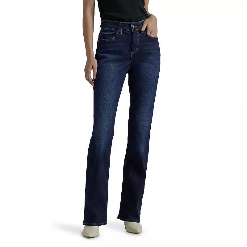 Lee Petite Flex Motion Bootcut Jeans (Midnight Bloom) Women's Jeans Product Image