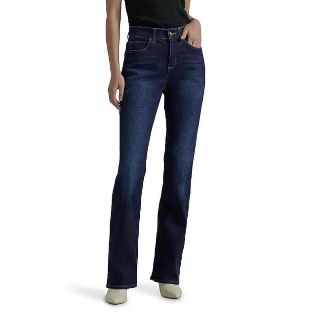 Petite Lee Ultra Lux with Flex Motion Bootcut Jeans, Womens Product Image