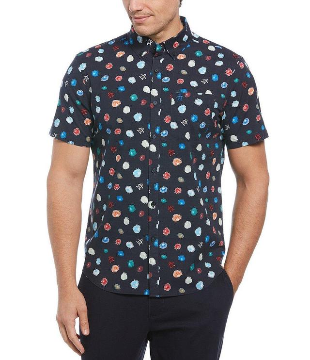 Original Penguin Floral Pete Short Sleeve Woven Shirt Product Image