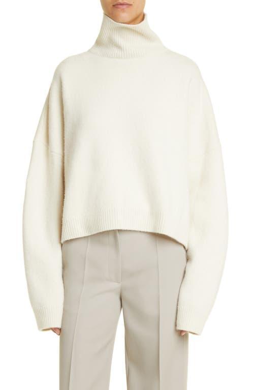 The Row Ezio Merino Wool & Cashmere Turtleneck Sweater product image