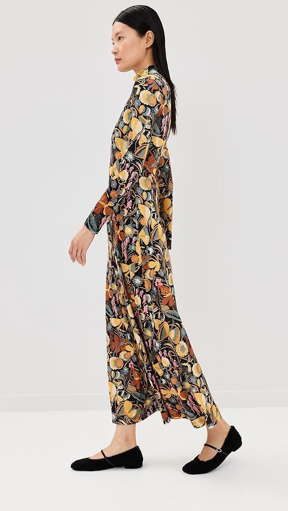 Rosetta Getty Velvet Zip Up Maxi Dress | Shopbop Product Image