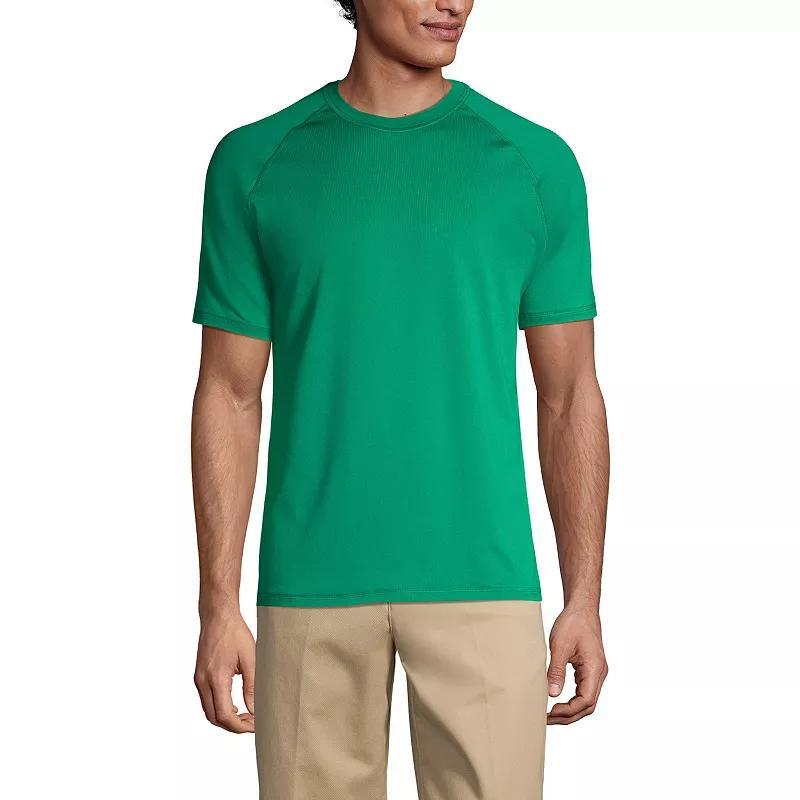 Mens Lands End School Uniform Short Sleeve Active Tee Product Image