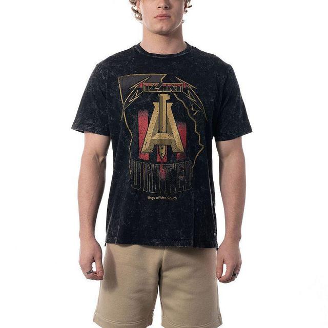 Mens The Wild Collective Black Atlanta United FC Concert T-Shirt Product Image