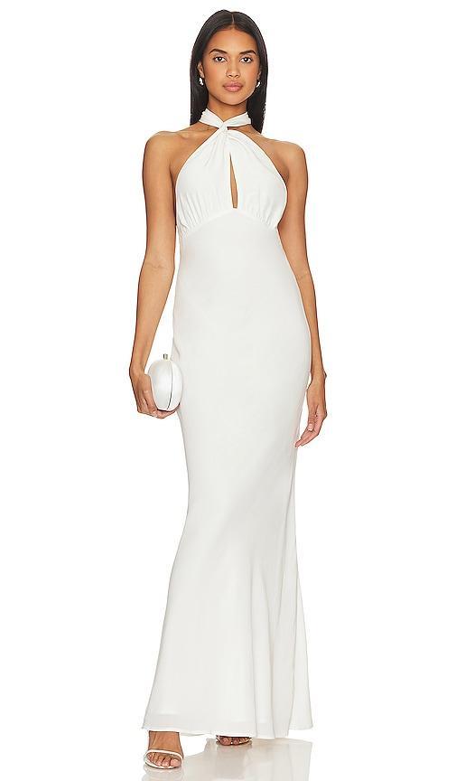 Stone Cold Fox x REVOLVE Katie Gown in Ivory. Product Image