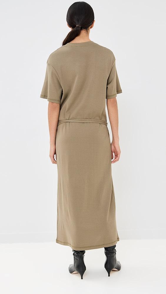 Lemaire Belted Rib T-Shirt Dress | Shopbop Product Image