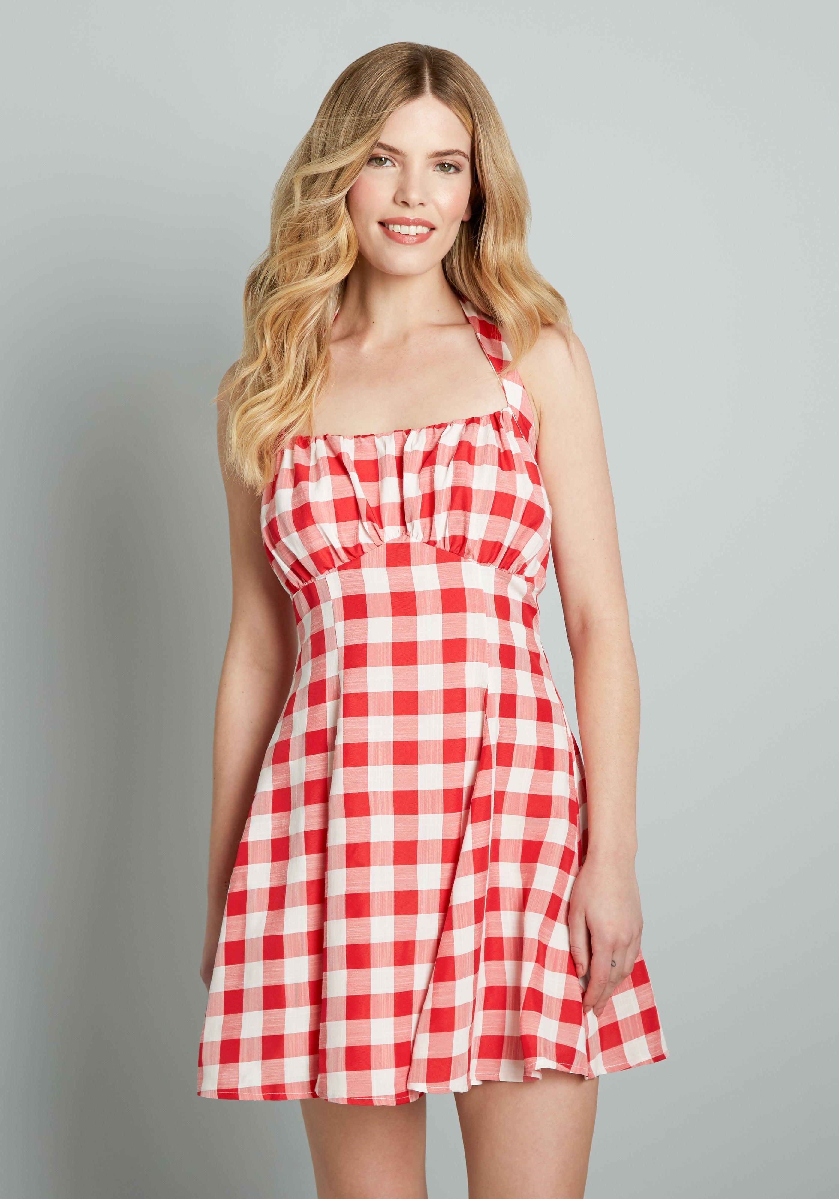 Picnic Pastimes Mini Dress Product Image