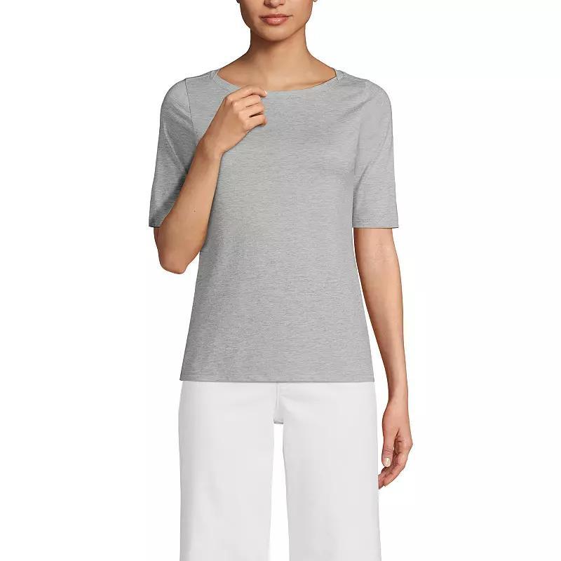 Womens Lands End Supima Top Product Image