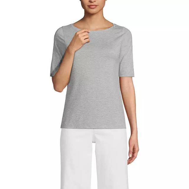 Womens Lands End Supima Top Product Image