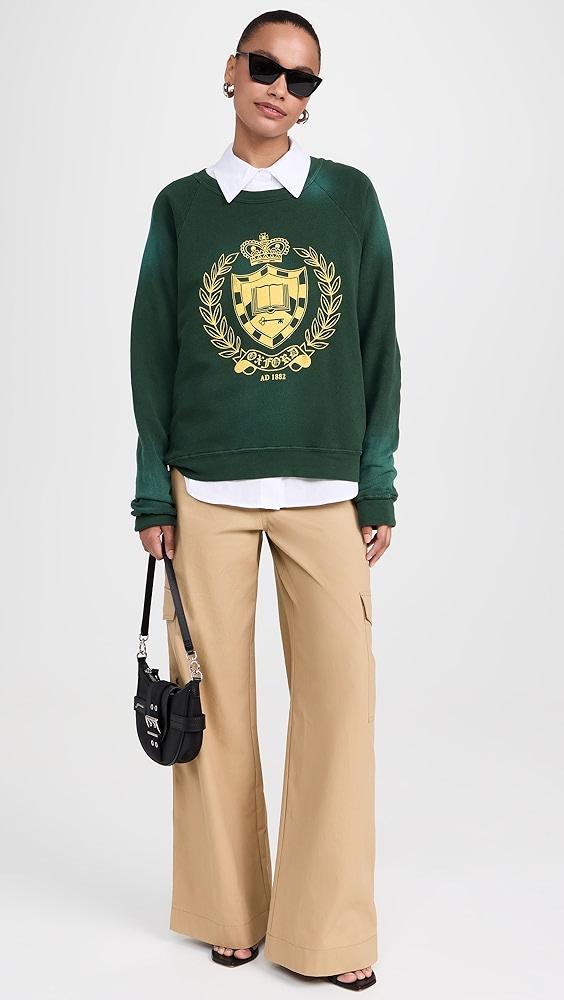 Daydreamer Oxford Crest Vintage Sweatshirt | Shopbop Product Image