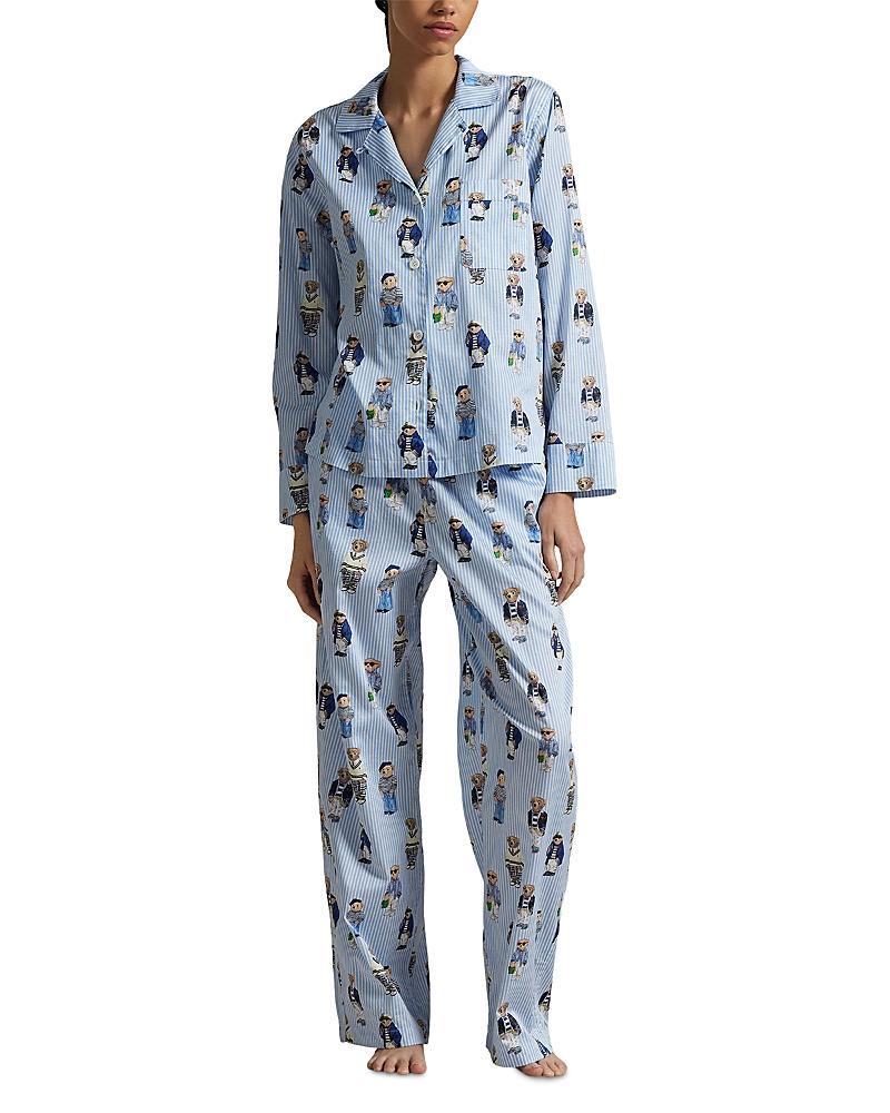 Bear Woven Pajama Set Product Image