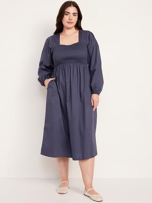 Fit &amp; Flare Midi Dress Product Image