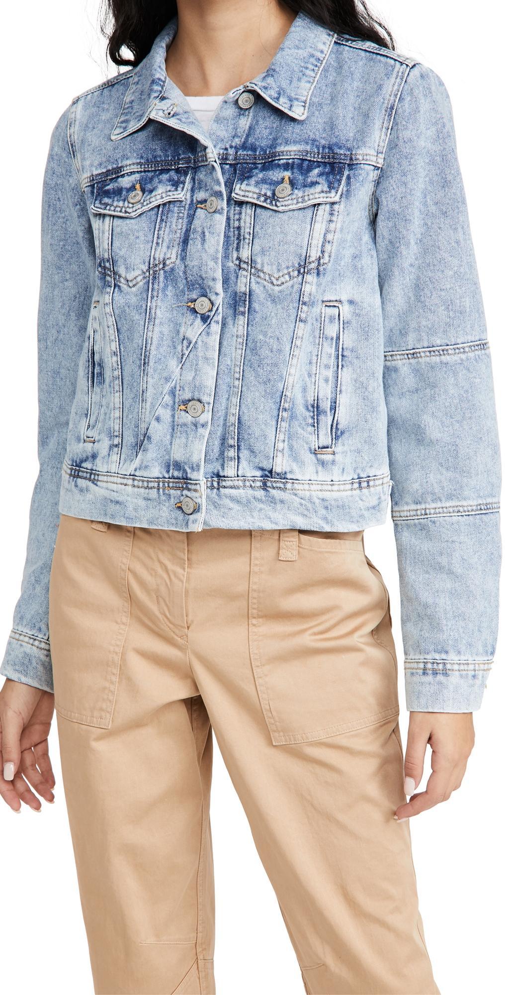 Free People We the Free Rumors Denim Jacket Product Image