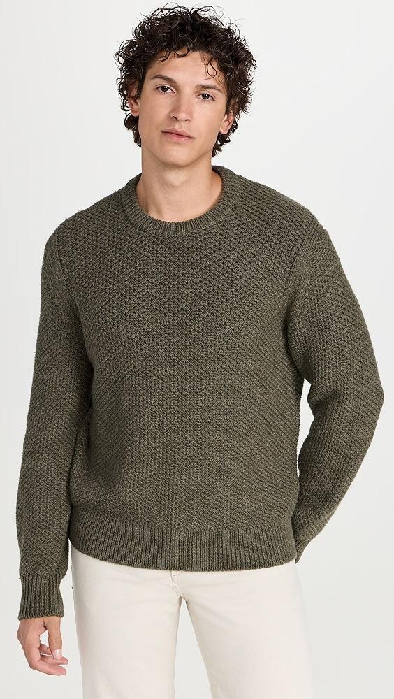 Alex Mill Honeycomb Crewneck Sweater | Shopbop Product Image