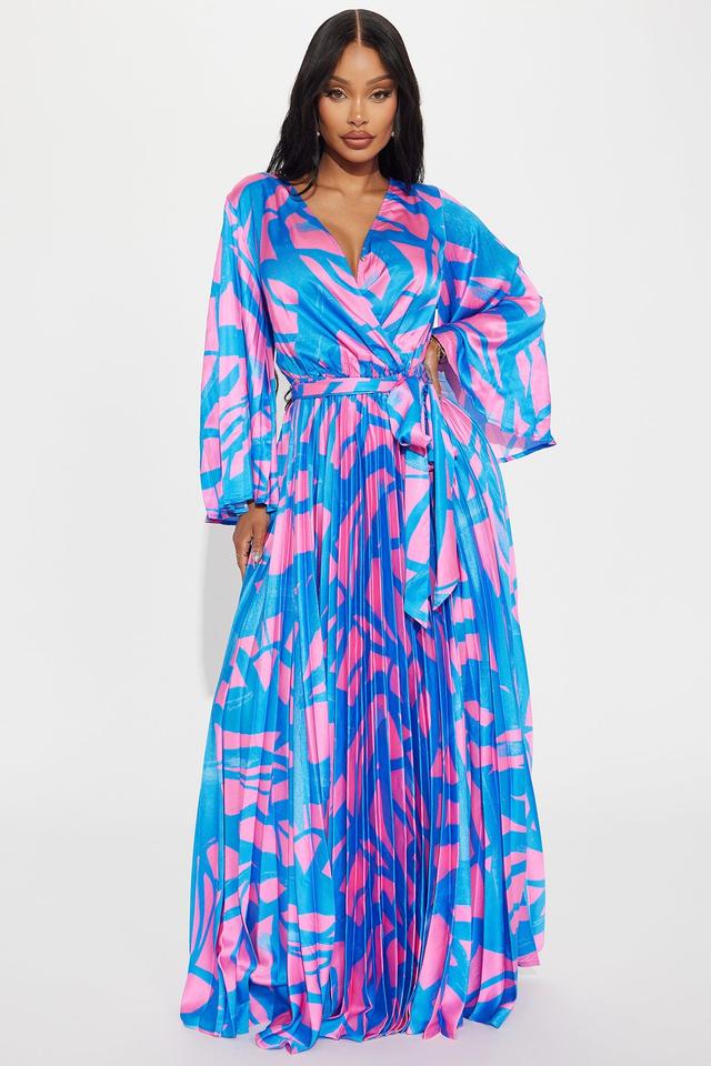 Cape Cod Getaway Maxi Dress - Pink/combo Product Image