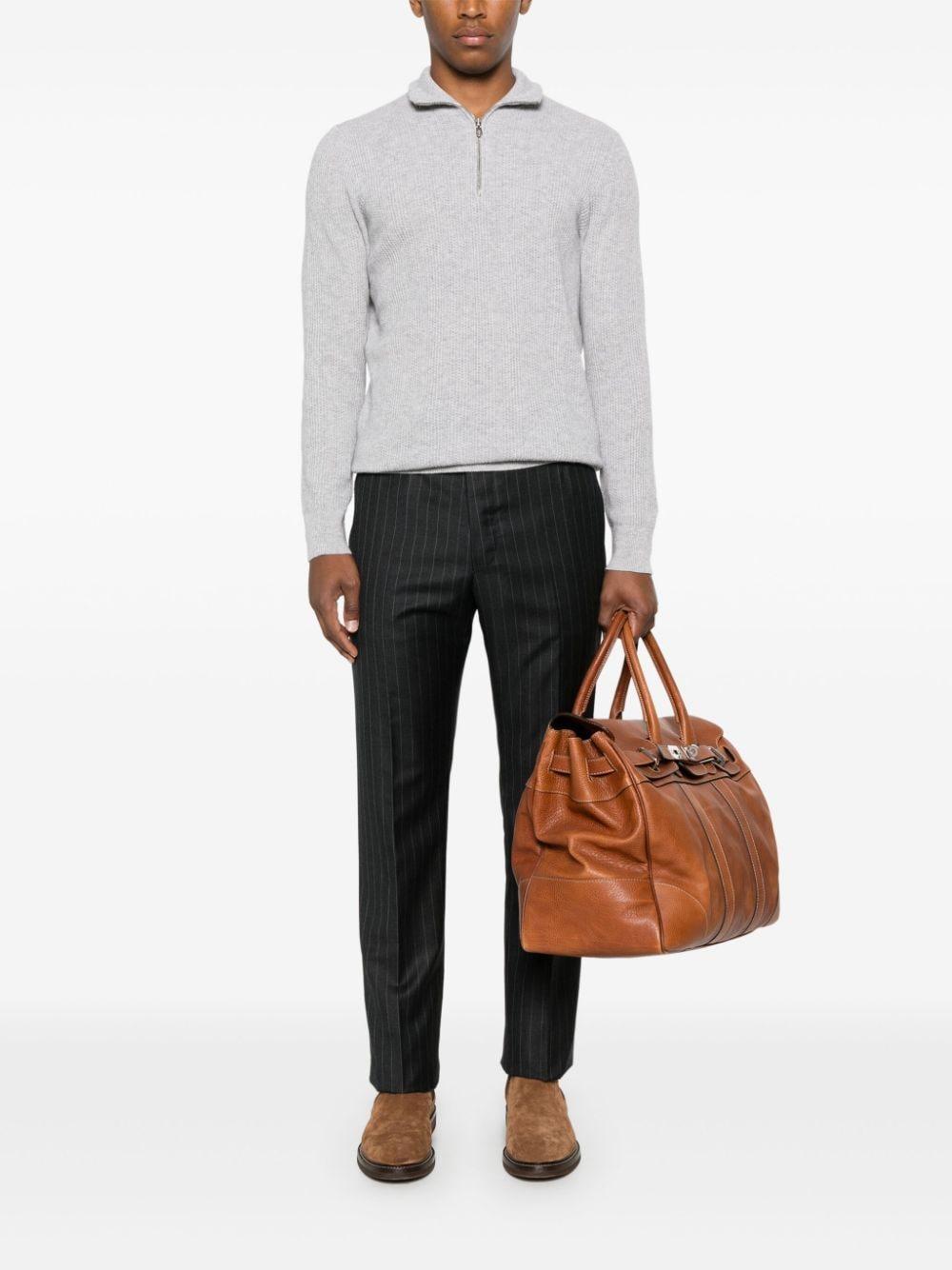 BRUNELLO CUCINELLI Cashmere Sweater In Gray Product Image