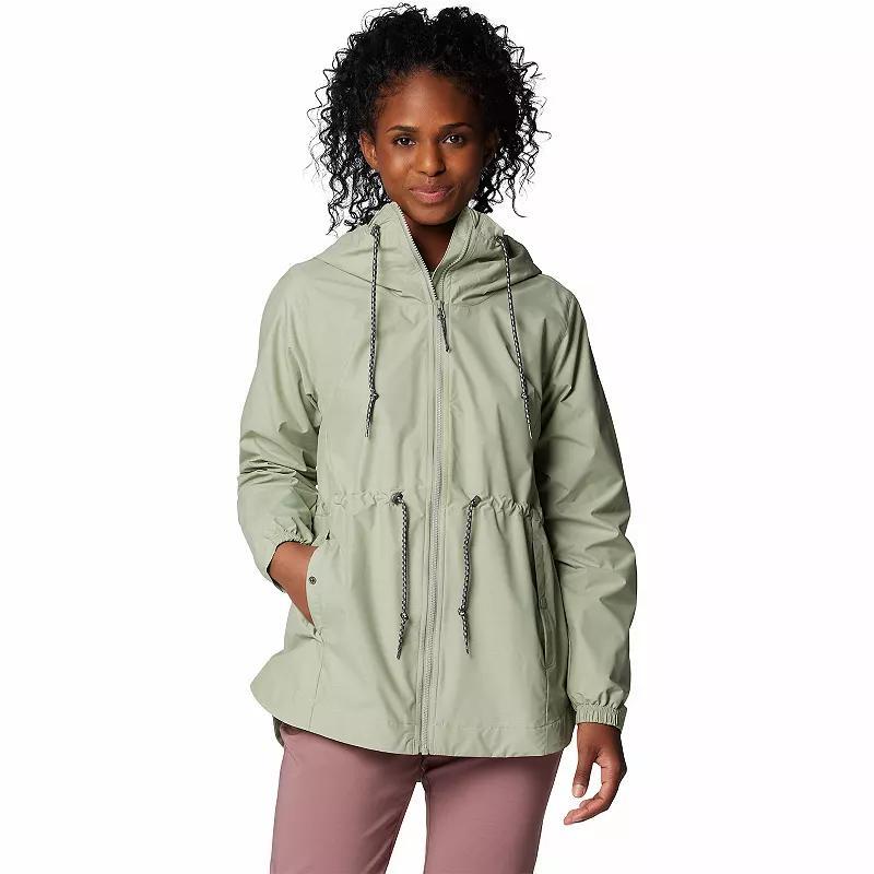 Womens Columbia Lillian Ridge II Rain Jacket Collegiate Blue Product Image