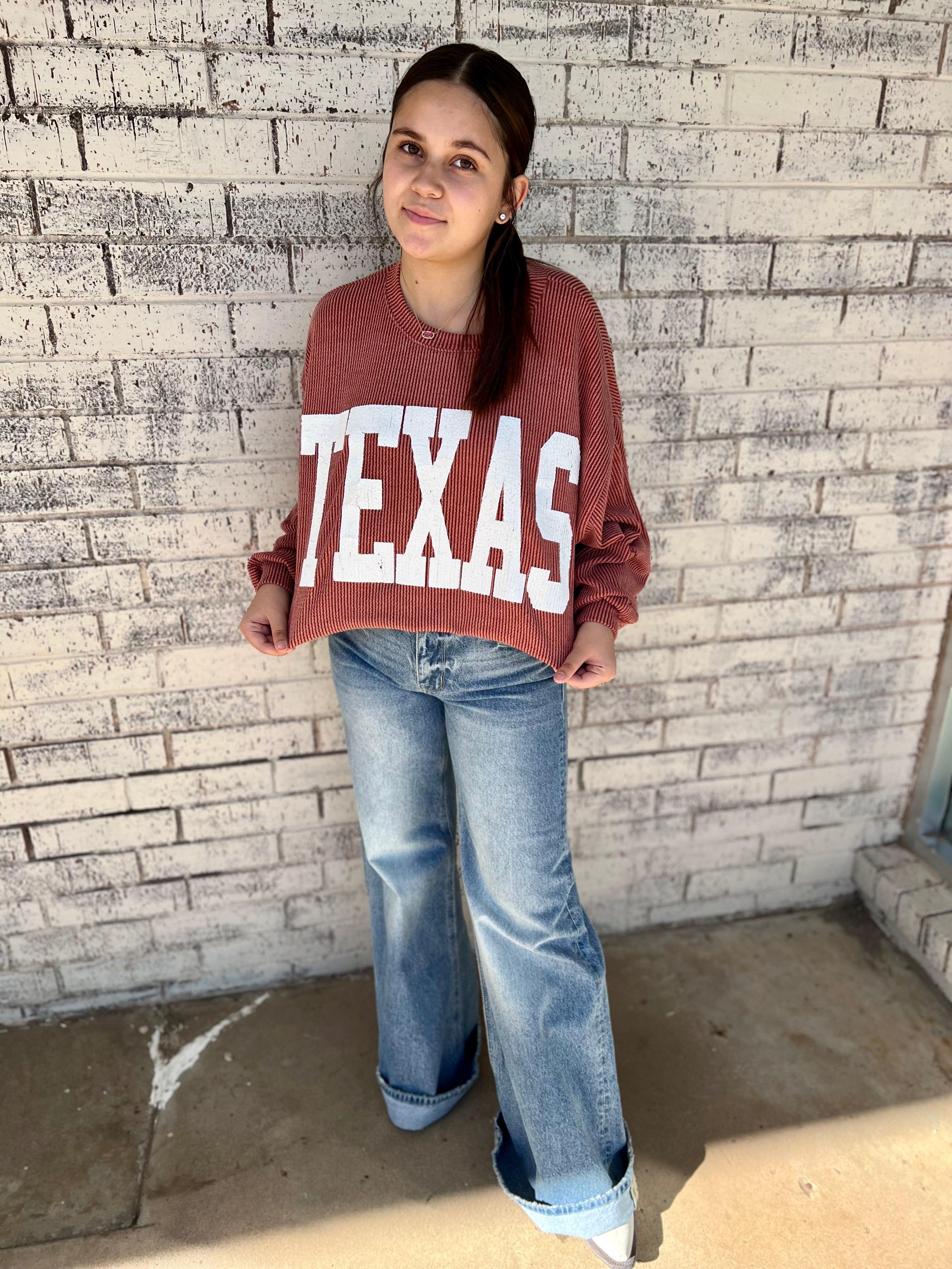 The Texas Graphic Sweatshirt (MULTIPLE COLORS) Product Image