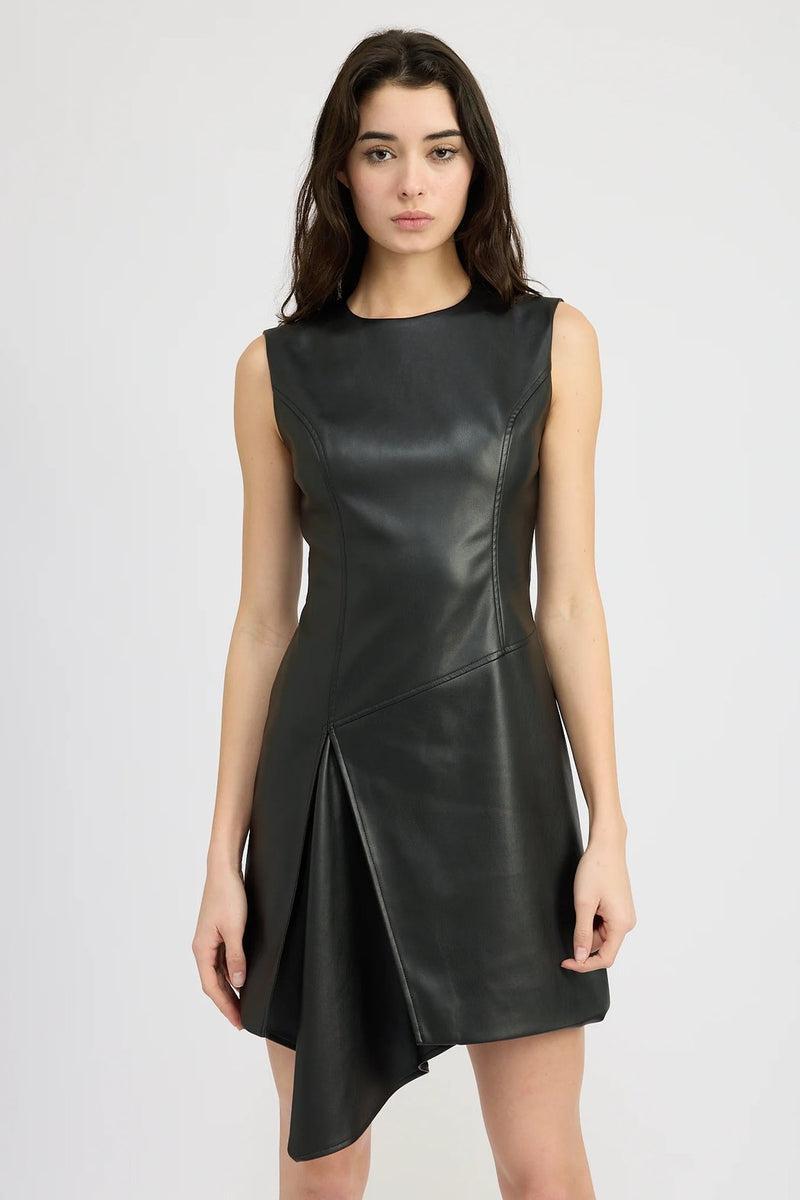 Mya Leather Dress product image