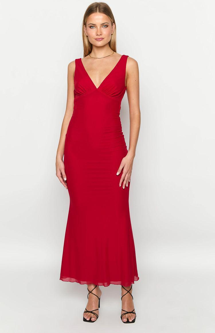 Matisse Red Maxi Dress Product Image