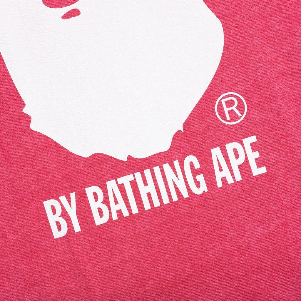 Overdye By Bathing Ape Relaxed Fit Tee - Pink Male Product Image