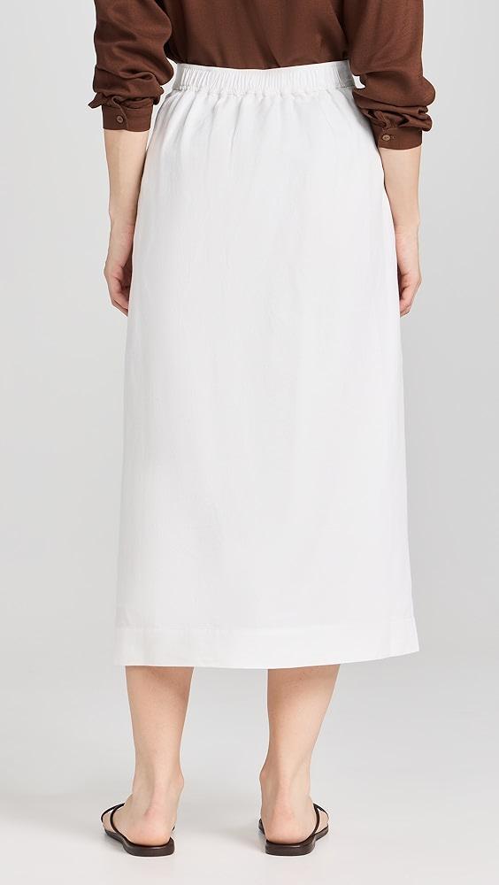 Alex Mill Button Front Skirt In Twill | Shopbop Product Image