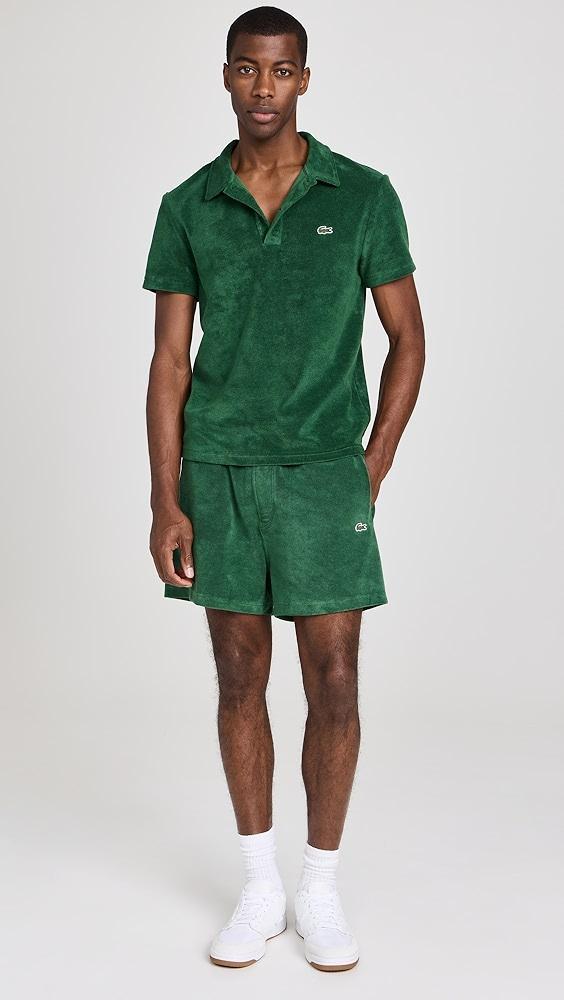 Lacoste Regular Fit Shorts with Adjustable Waist 4" | Shopbop Product Image