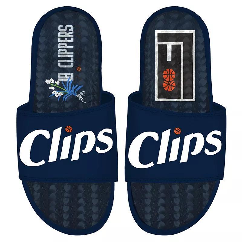 Mens ISlide LA Clippers 2023/24 City Edition Gel Slide Sandals Blue Product Image