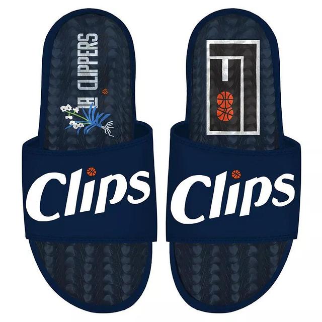 Mens ISlide LA Clippers 2023/24 City Edition Gel Slide Sandals Blue Product Image