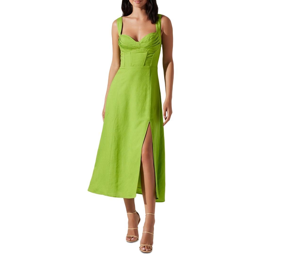 Women's Estella Sweetheart-Neck Midi Dress Product Image