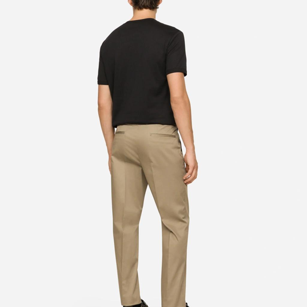 Wool And Silk Pants In Beige Product Image