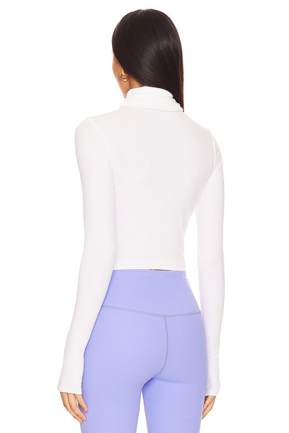 Jackson Rib Cropped Turtleneck Top Splits59 Product Image