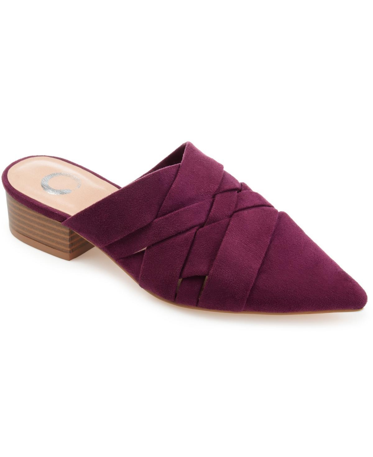 Journee Collection Womens Kalida Pointed Toe Mules Product Image