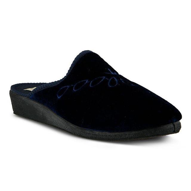 Spring Step Josie Womens Slippers Blue Product Image