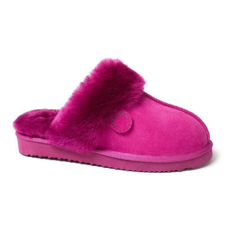 Fireside by Dearfoams Sydney Scuff Womens Slippers Product Image