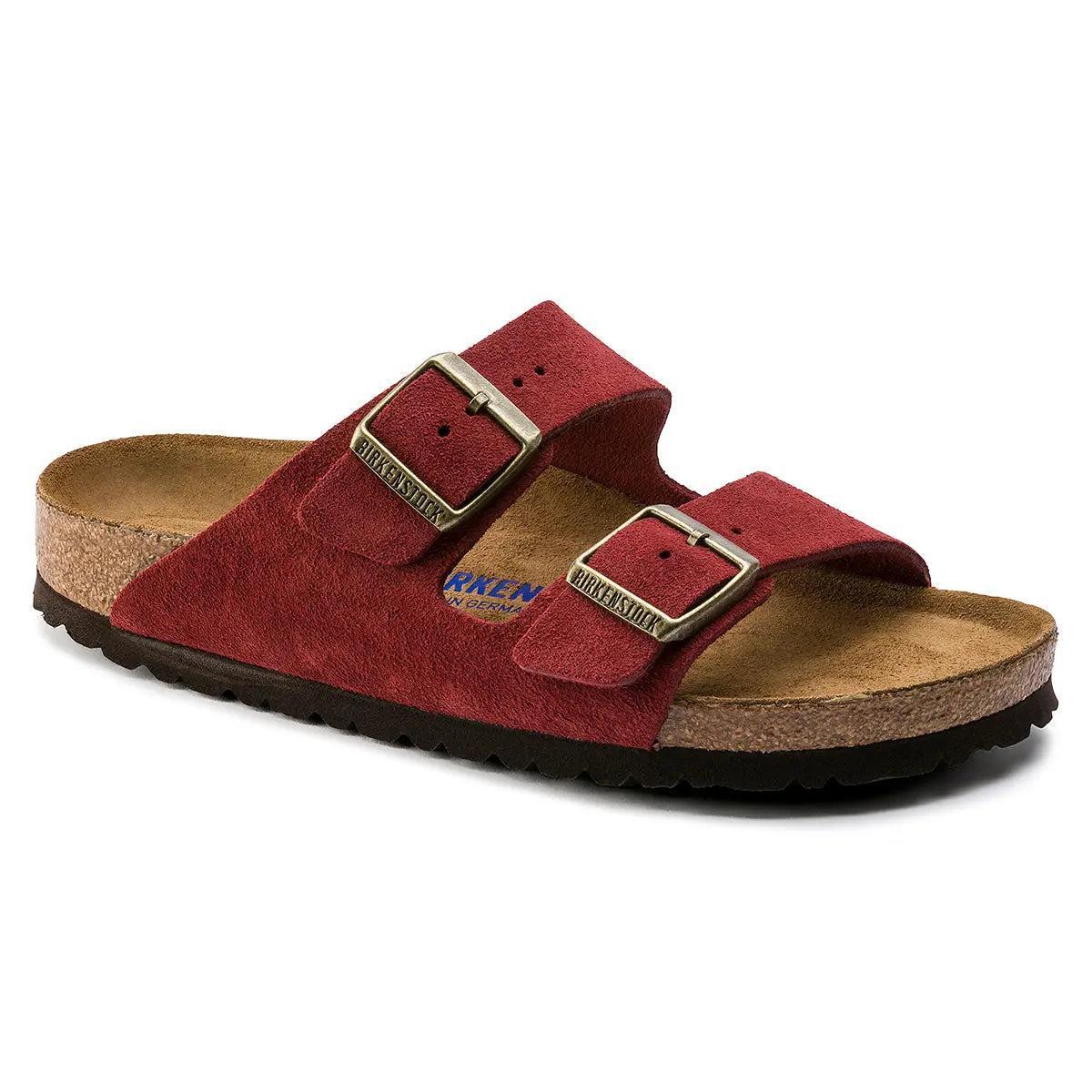 Birkenstock Arizona Soft Footbed Suede Leather Sandals Female Product Image