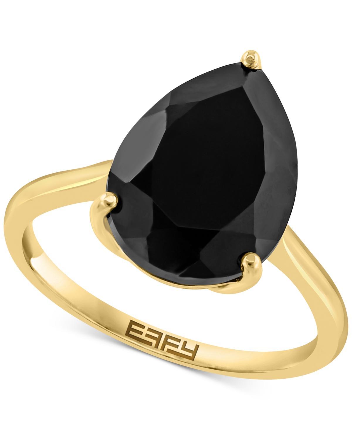 Effy Onyx Pear Statement Ring in 14k Gold Product Image