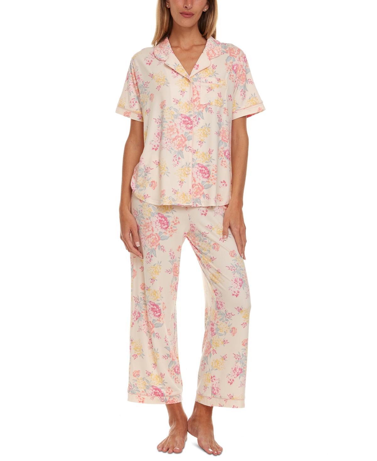 Flora by Flora Nikrooz Womens Annie 2-Pc. Pajamas Set Product Image