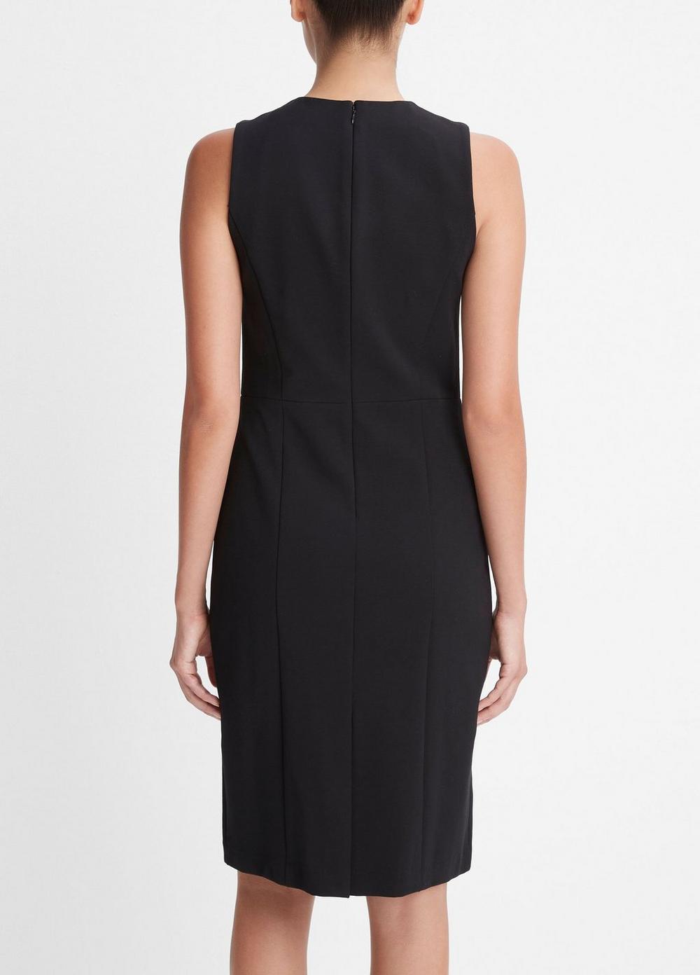 Seamed-Front Sheath Dress Product Image