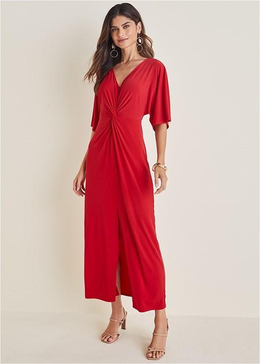 Twist Front Maxi Dress Product Image