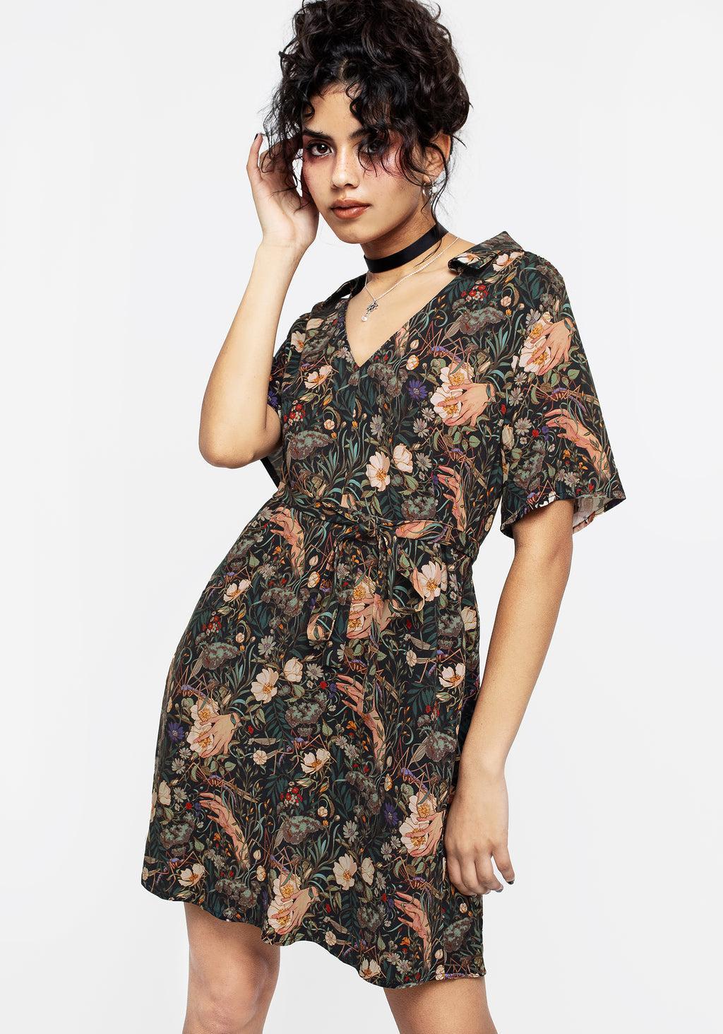 Ophelia Viscose Mini Dress Product Image