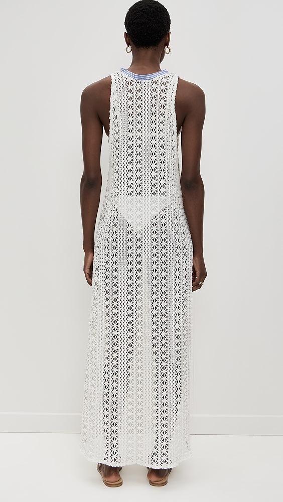 House of Aama Lace Crochet Maxi Dress | Shopbop Product Image