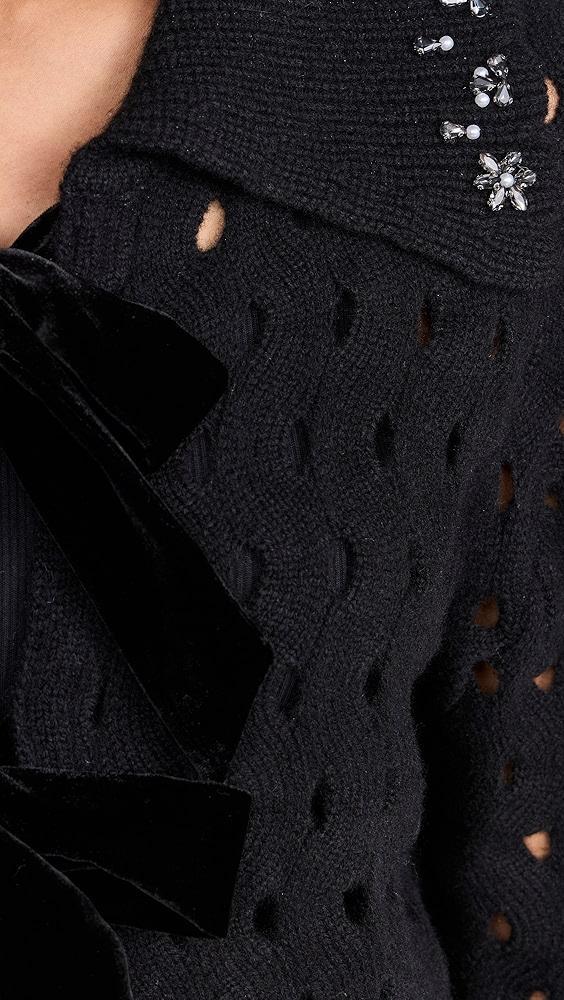 Sea Leia Knit Cardigan with Stones | Shopbop Product Image