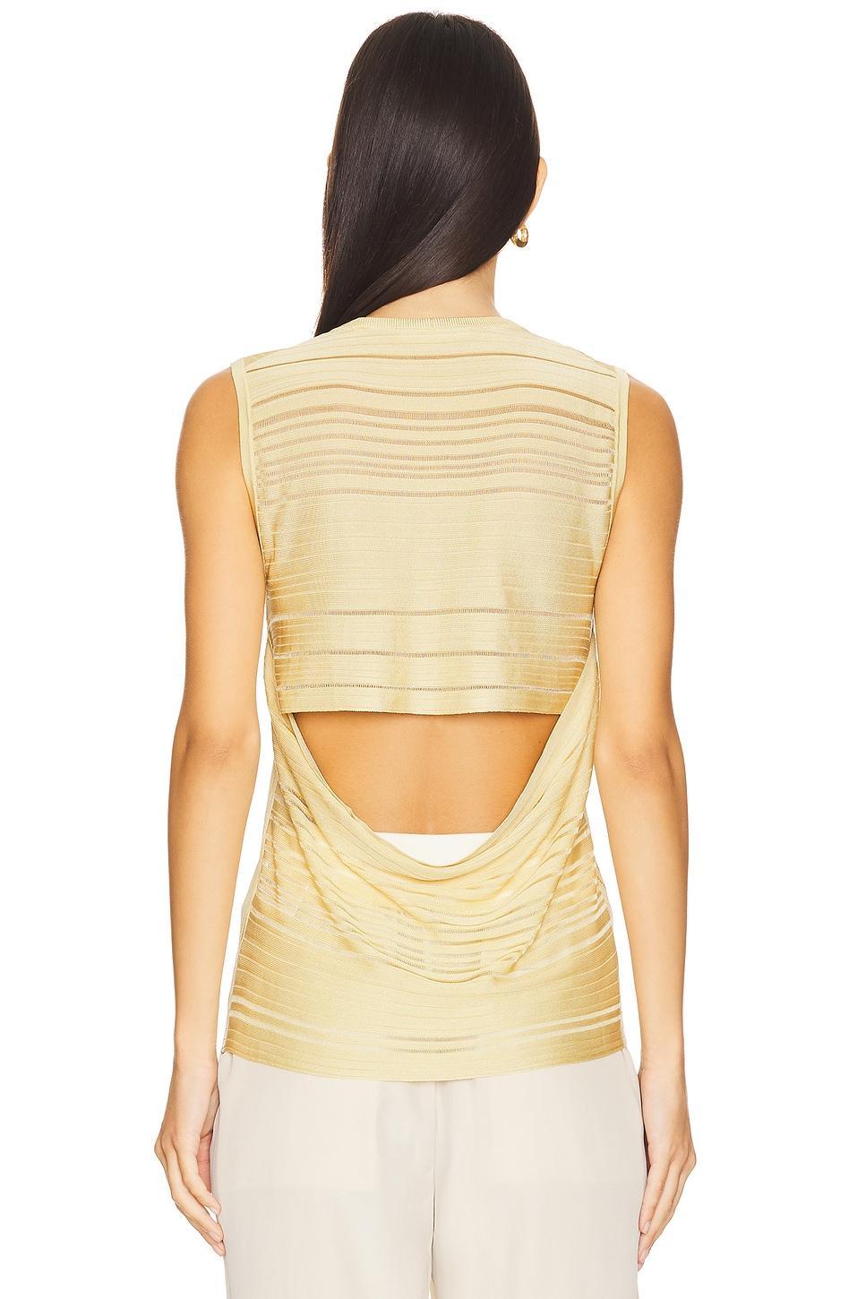 Open Back Top Helmut Lang Product Image