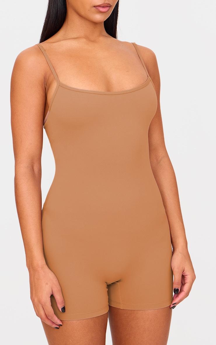 Clay Sculpt Sleeveless Short Unitard Product Image